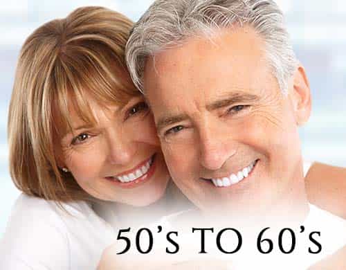Dental Care for Age 50s to 60s