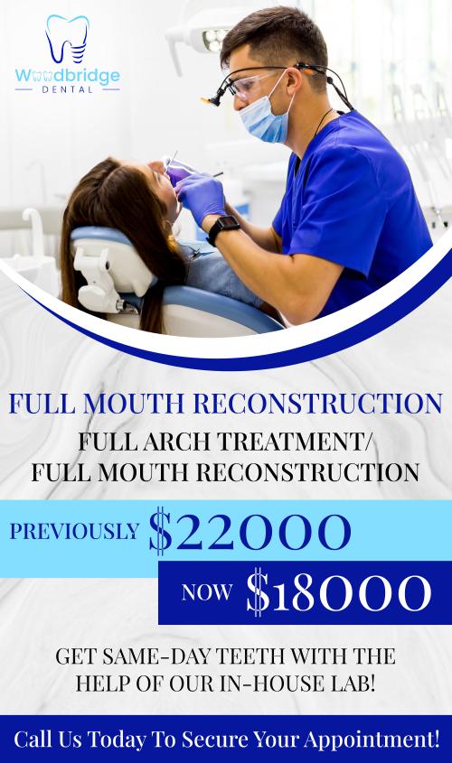 Common questions asked by patients: What is full mouth reconstruction? How long does the reconstruction process take? What treatments are typically included in full mouth reconstruction? Is the procedure painful or uncomfortable? For more information, contact us or schedule an appointment online. We are conveniently located at 850 Woodbridge Center Dr. Woodbridge, NJ 07095.