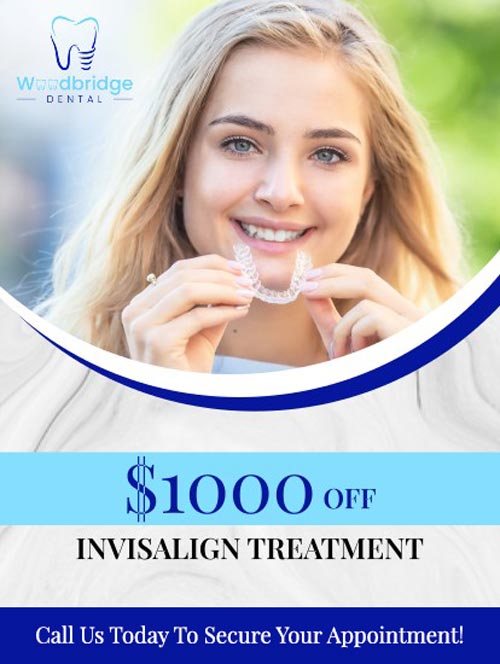 At Woodbridge Dental, we offer Invisalign treatments for a discreet and comfortable way to straighten your teeth. Dr. Karim Elmorshedy, DMD, and our team provide personalized care using clear aligners that are custom-designed to fit your smile. With Invisalign, you can achieve a beautiful, straight smile without the need for traditional metal braces. For more information, contact us or schedule an appointment online. We are conveniently located at 850 Woodbridge Center Dr. Woodbridge, NJ 07095.